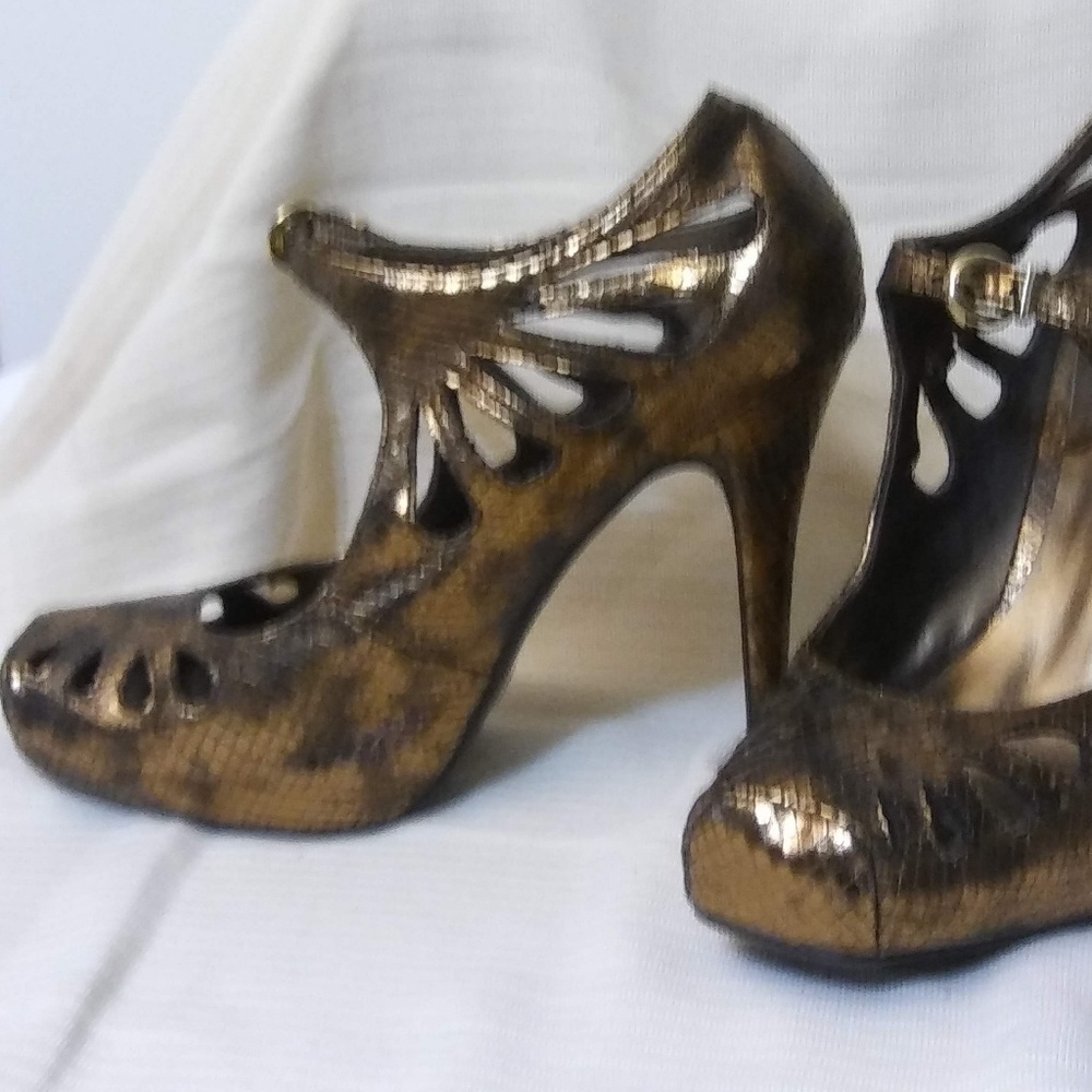 Pink Duchess Womens Stiletto Brown/Bronze